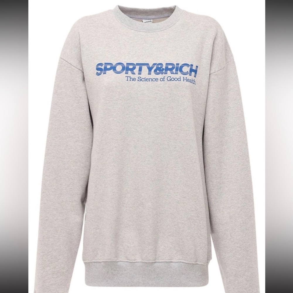 Sporty and Rich Crewnech Sweater Sweatshirt Medium